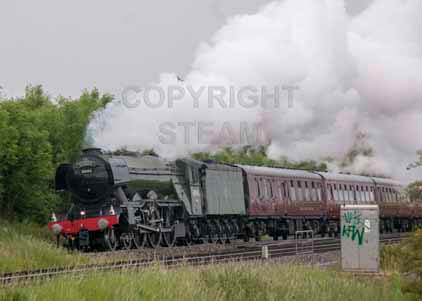 Purchase photo of 60103 FLYING SCOTSMAN at Worting Junction